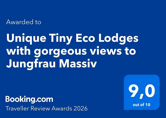Dom wakacyjny Unique Tiny Eco With Gorgeous Views To Jungfrau Massiv Interlaken